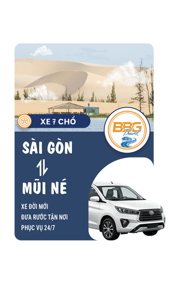 Thuê Xe 7 Chỗ Sài Gòn Đi Mũi Né