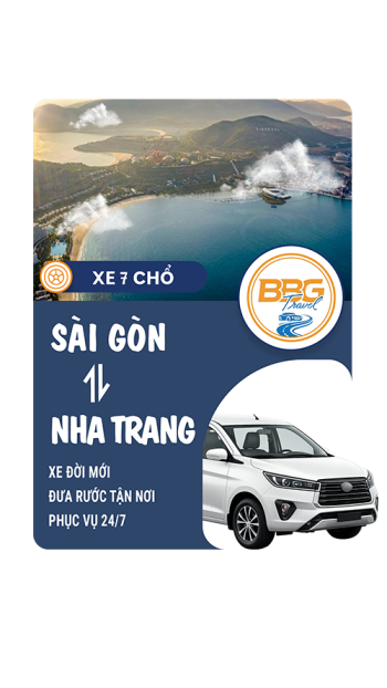 Thuê Xe 7 Chỗ Sài Gòn Đi Nha Trang