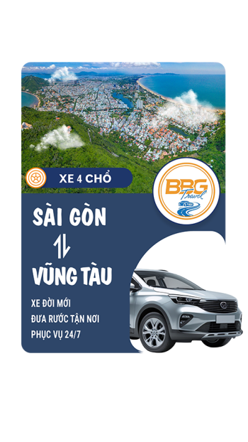 Thuê Xe 4 Chỗ Sài Gòn Đi Vũng Tàu