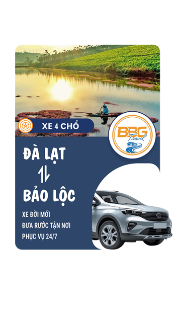 Thuê Xe 4 Chỗ Đà Lạt Đi Bảo Lộc