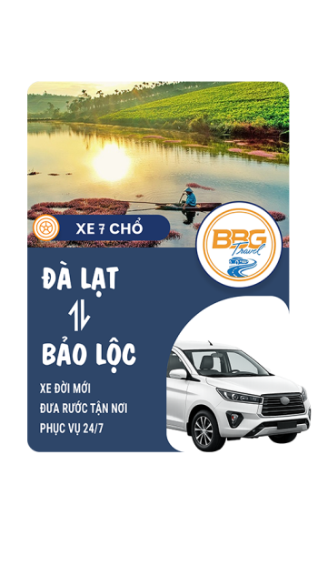 Thuê Xe 7 Chỗ Đà Lạt Đi Bảo Lộc