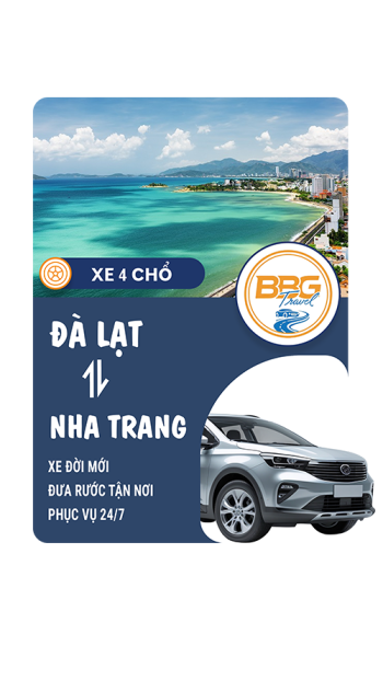 Thuê Xe 4 Chỗ Đà Lạt Đi Nha Trang