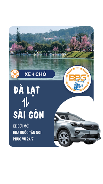 Thuê Xe 4 Chỗ Sài Gòn Đi Đà Lạt