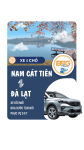 Thuê Xe 4 Chỗ Nam Cát Tiên Đi Đà Lạt